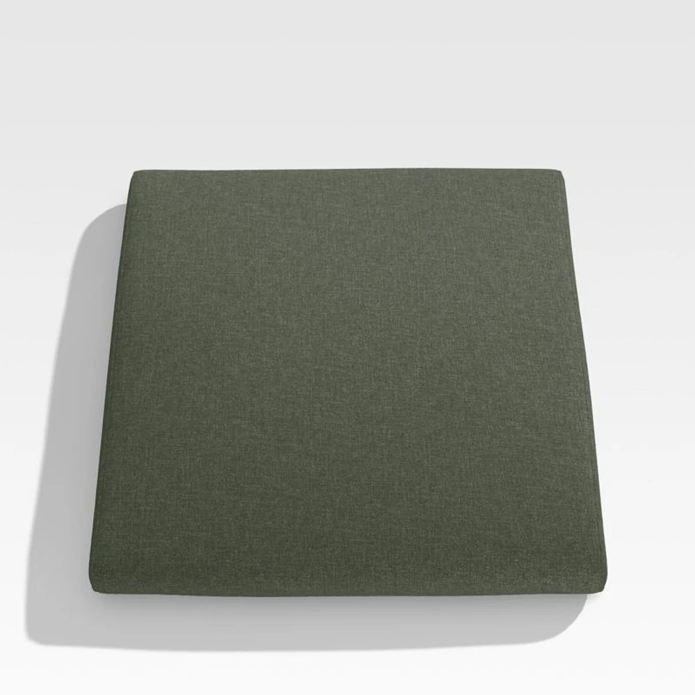 Batten Cast Sage Green Sunbrella ® Outdoor Side Chair Cushion