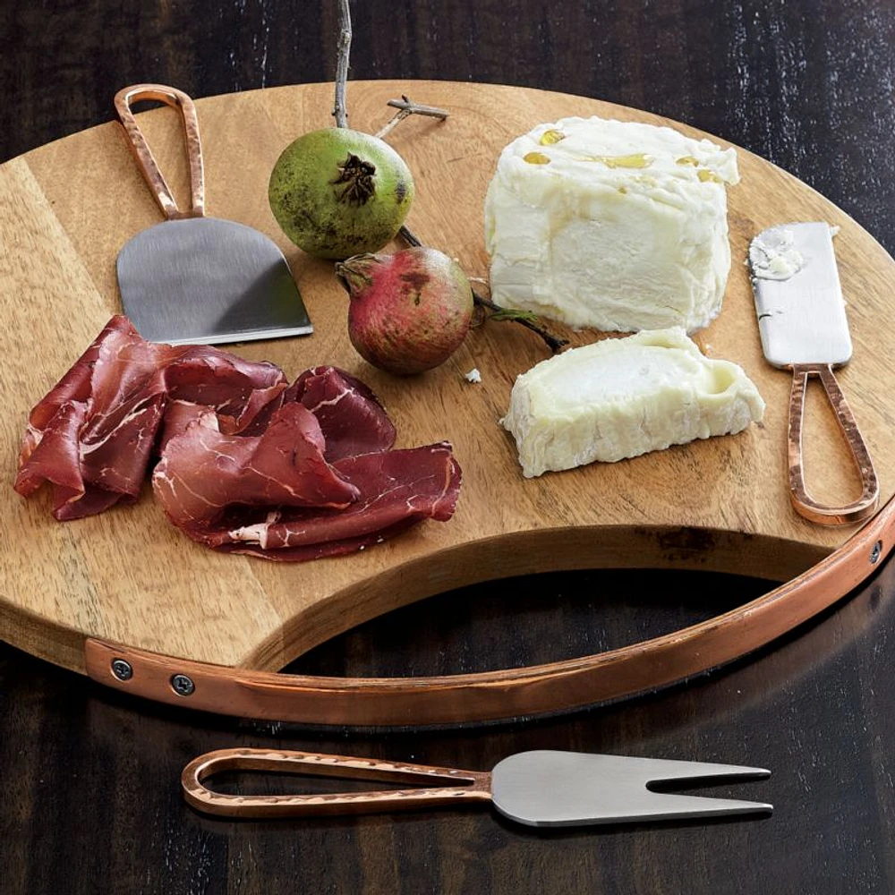Beck Copper Hard Cheese Knife