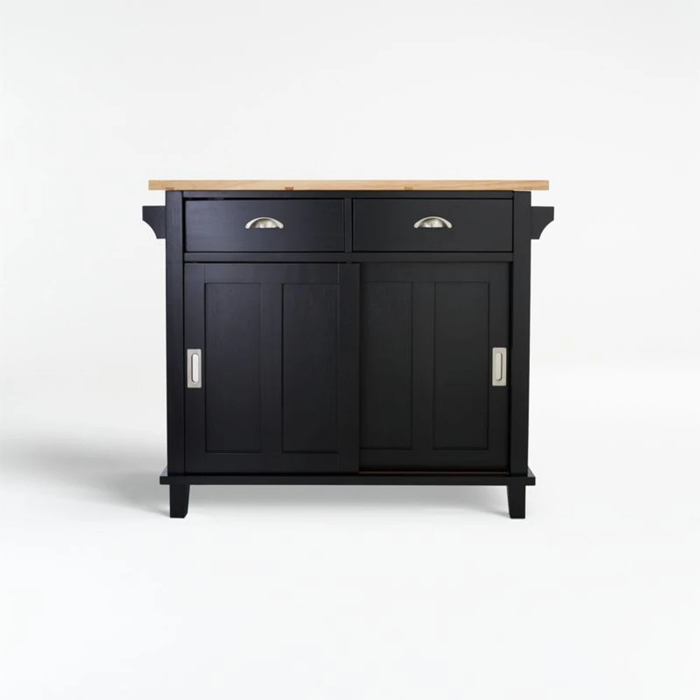 Belmont Black Kitchen Island