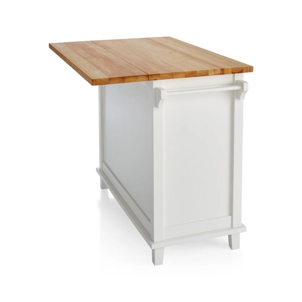 Belmont White Kitchen Island