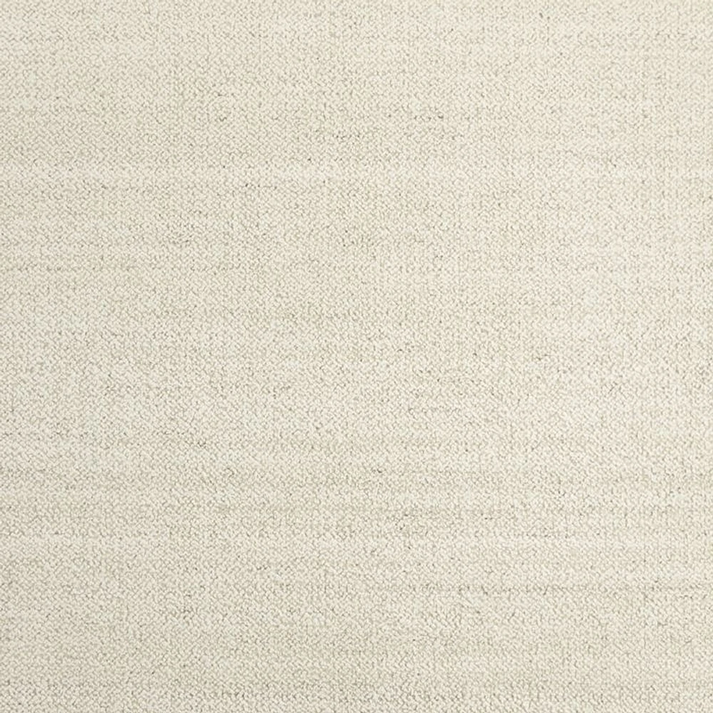 Big Sur Wool Handwoven Ivory White Area Rug 6'x9'