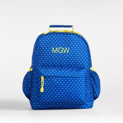 Lucky Stars Blue Medium Kids Backpack with Side Pockets