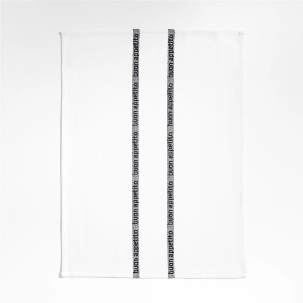 Bon Appetit Organic Cotton Kitchen Towels, Set of 3