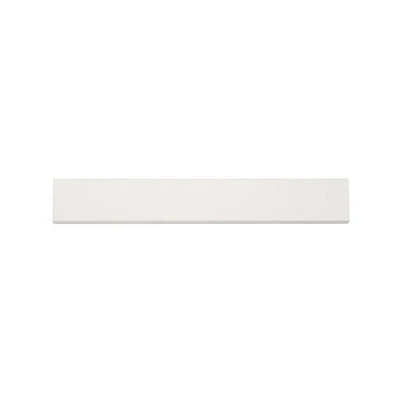 District Bookcase Warm White Wood Front Panel