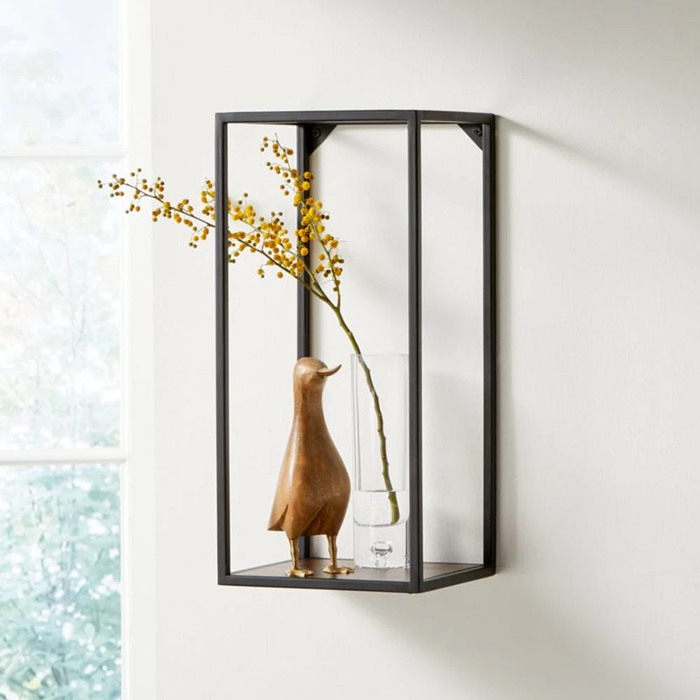 Booker Tall Rectangle Wall Display Shelf