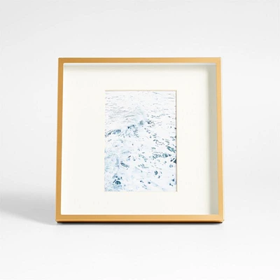 Brushed Brass 5x7 Picture Frame