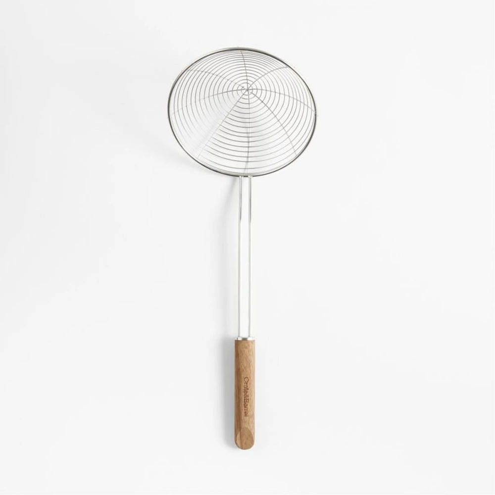 Crate & Barrel Acacia Skimmer