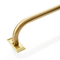 Brass 1" Room Darkening Curtain Rod 32"-48"