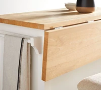 Belmont White Kitchen Island
