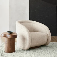 Winslow Oak Wood Side Table by Jake Arnold