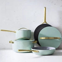 Caraway Home Silt Green 12-Piece Non-Stick Ceramic Cookware Set