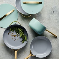 Caraway Home Silt Green 12-Piece Non-Stick Ceramic Cookware Set