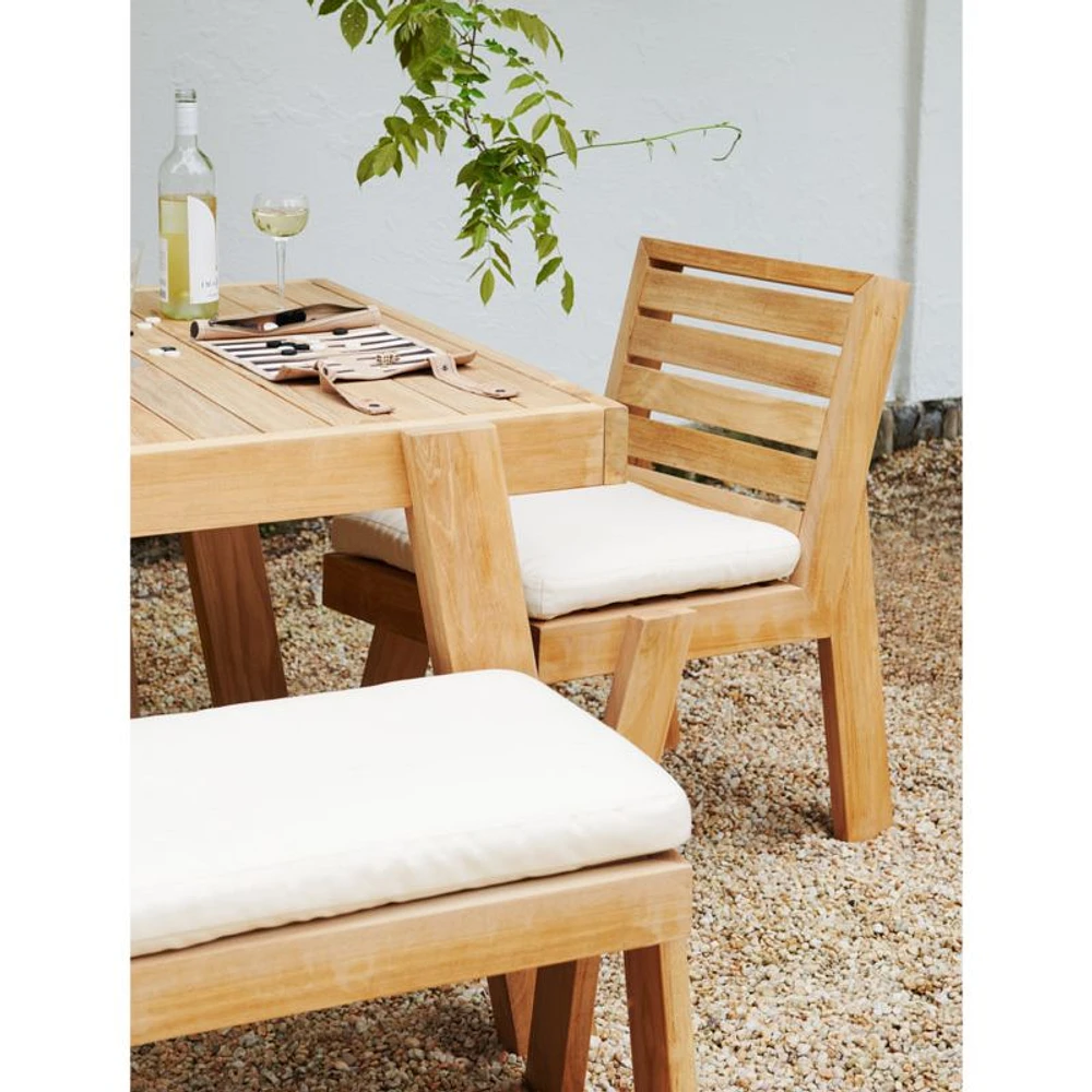 Jeannie 70"-113" Extendable Teak Outdoor Dining Table by Leanne Ford