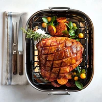 All-Clad ® Stainless Steel Large 16" Roaster with Rack