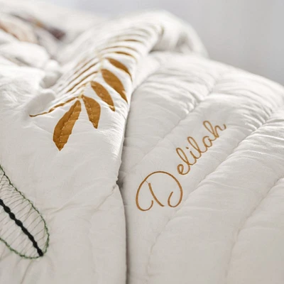Lovely Leopard Organic Cotton Voile Kids Twin Quilt