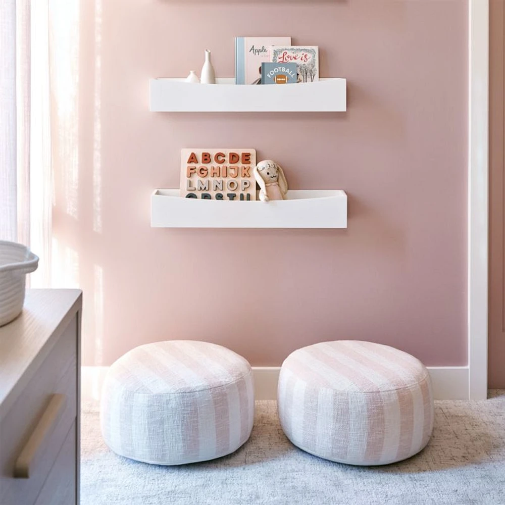 Hampshire White Wood Kids Wall Shelf
