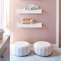 Hampshire White Wood Kids Wall Shelf