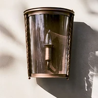 Norbury Metal Indoor/Outdoor Wall Sconce Light by Jake Arnold