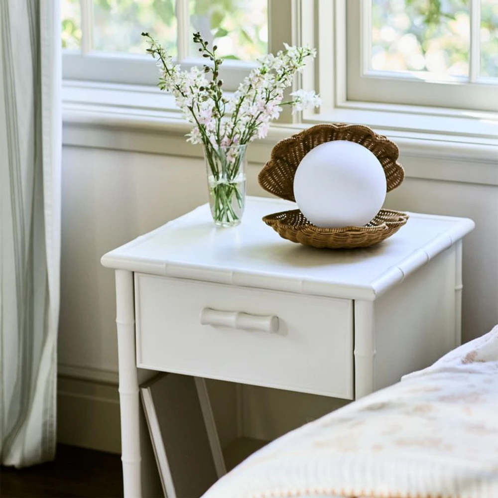 Iris Clam Shell Table Lamp by Jake Arnold