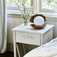 Iris Clam Shell Table Lamp by Jake Arnold