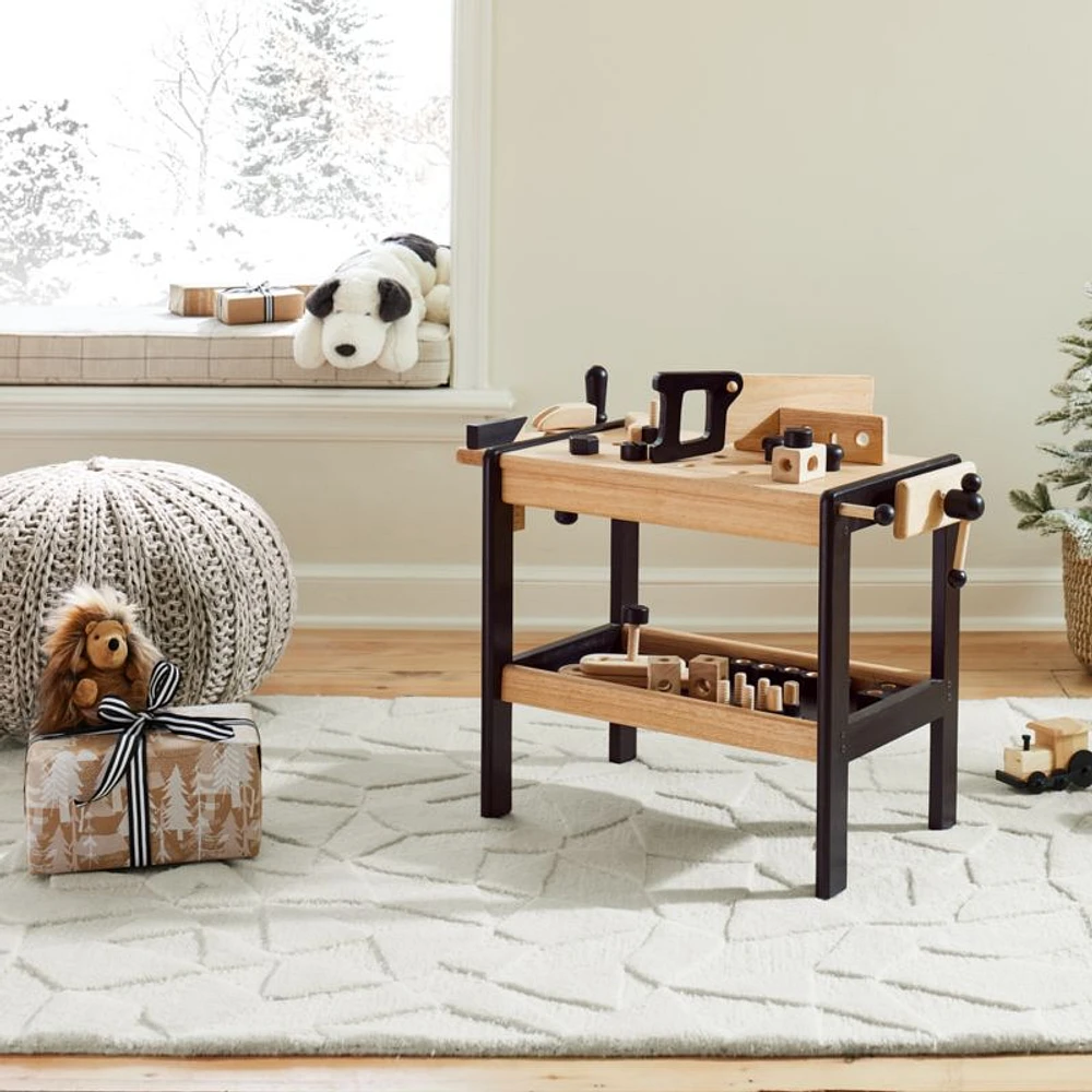 Wooden Toy Kids Workbench