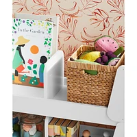 Rue White Stackable Floor Storage Bin