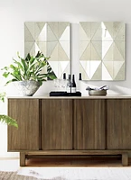 Caicos Cement Top Sideboard