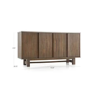 Caicos Cement Top Sideboard
