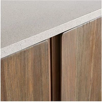 Caicos Cement Top Sideboard