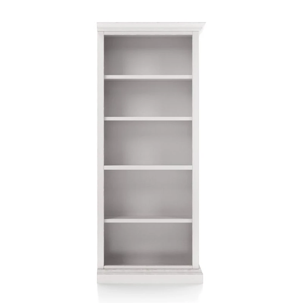 Cameo Dama Open Bookcase with Right Crown