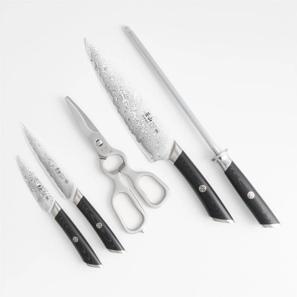 Cangshan ® Kuro -Piece Knife Block Set