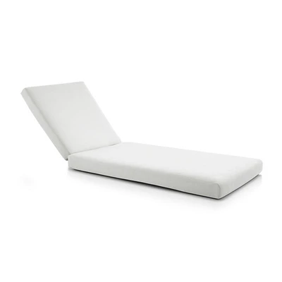 Abaco Natural Sunbrella ® Chaise Lounge Cushion