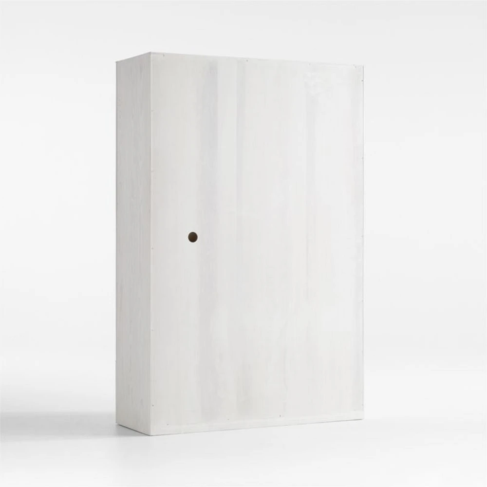 Chalot Bleached Wood 2-Door Storage Cabinet by Leanne Ford