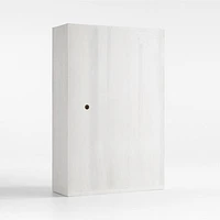 Chalot Bleached Wood 2-Door Storage Cabinet by Leanne Ford