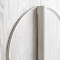 Chalot Bleached Wood 2-Door Storage Cabinet by Leanne Ford
