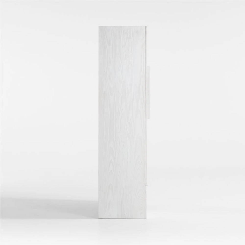 Chalot Bleached Wood 2-Door Storage Cabinet by Leanne Ford