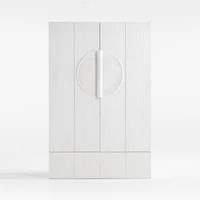 Chalot Bleached Wood 2-Door Storage Cabinet by Leanne Ford