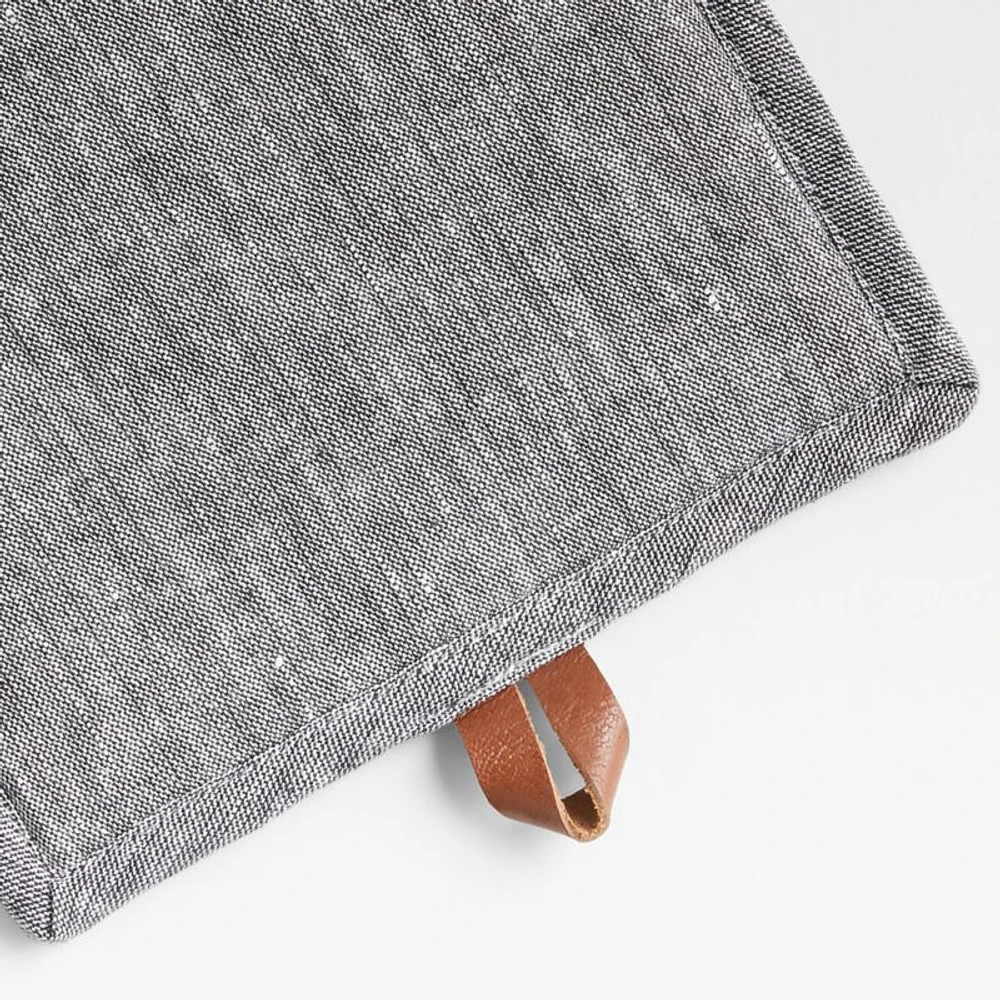 Chambray Grey Pot Holder