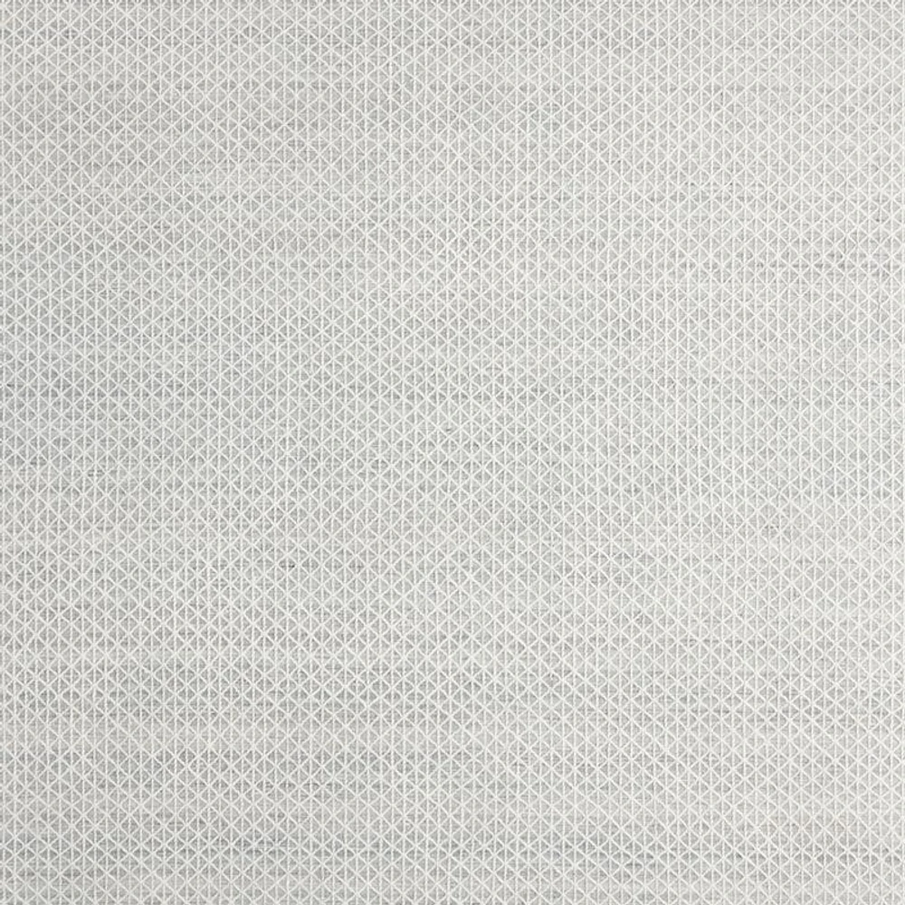 Chamonix Performance Wool-Blend Handwoven White Teal Area Rug 10'x14'
