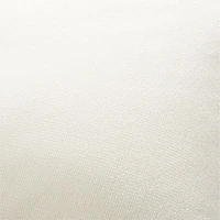 Chantilly Pampas Ivory Knit 23"x23" Throw Pillow Cover