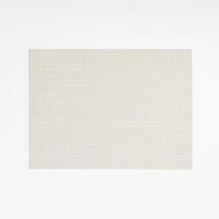 Chilewich ® Rectangular Charm Neutral Easy-Clean Vinyl Placemat