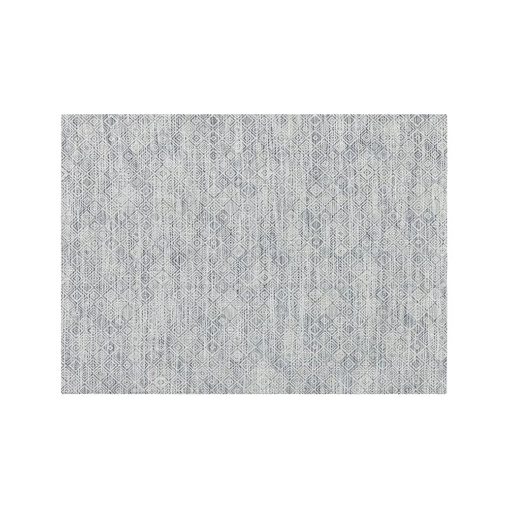 Chilewich ® Mosaic Blue Woven Indoor/Outdoor Floormat 35"x48"