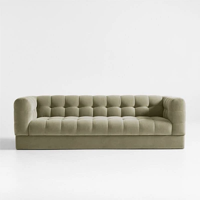 Chiltern Velvet Tufted Sofa 94