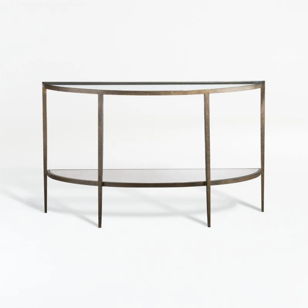 Clairemont Demilune Console Table