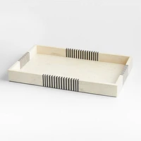 Clara Resin Inlay Decorative Tray 24"