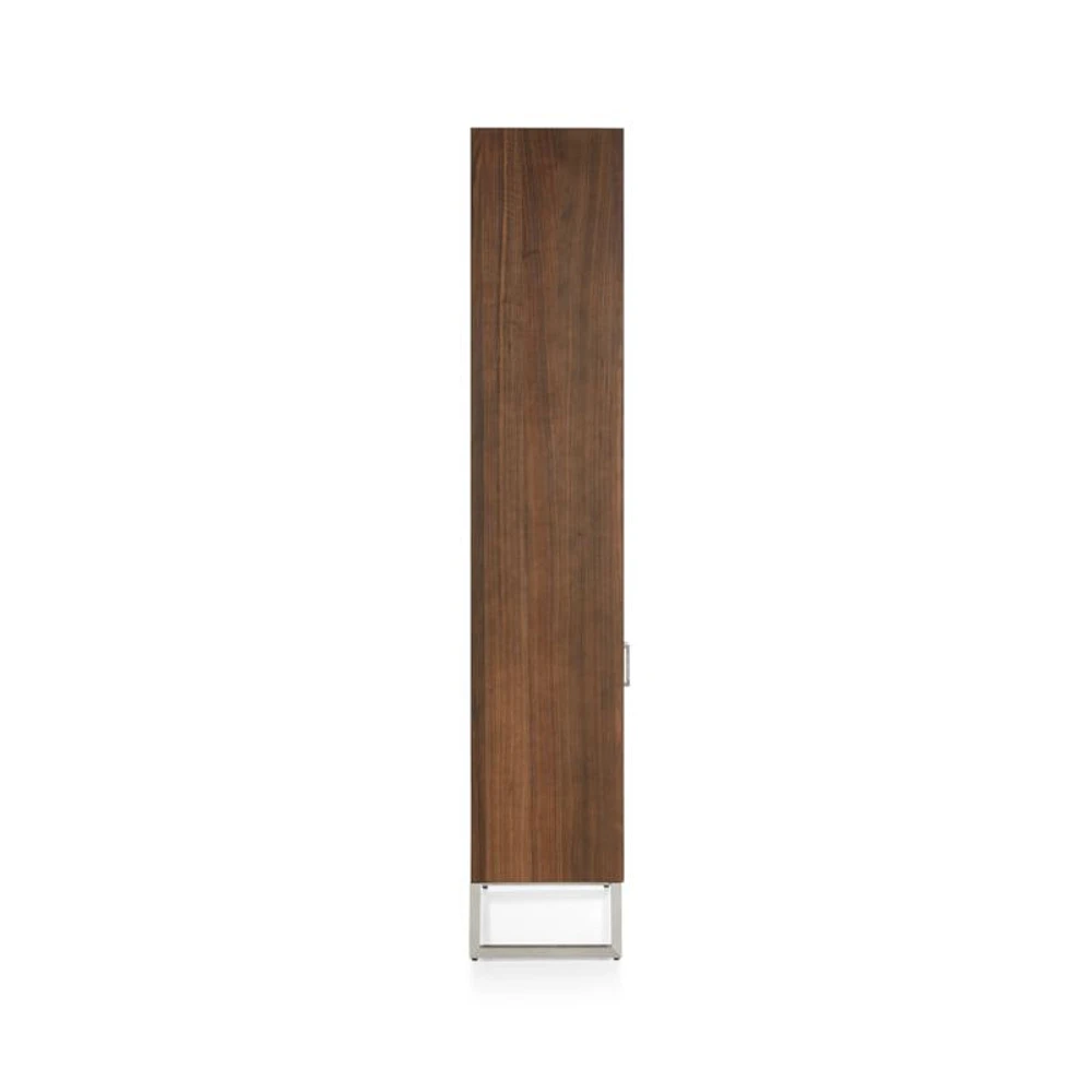 Clybourn 32" Walnut Storage Bookcase