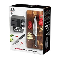 Cangshan ® Kuro -Piece Knife Block Set