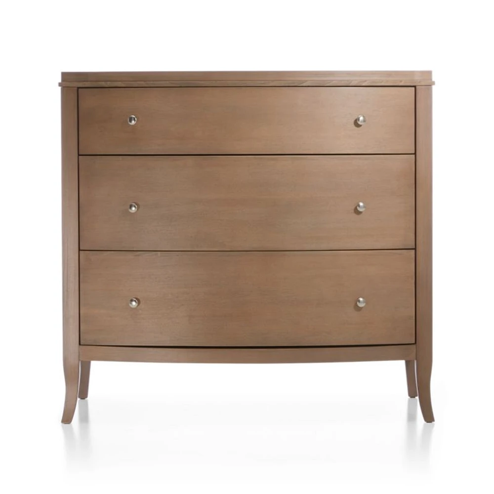 Colette Driftwood 3-Drawer Chest