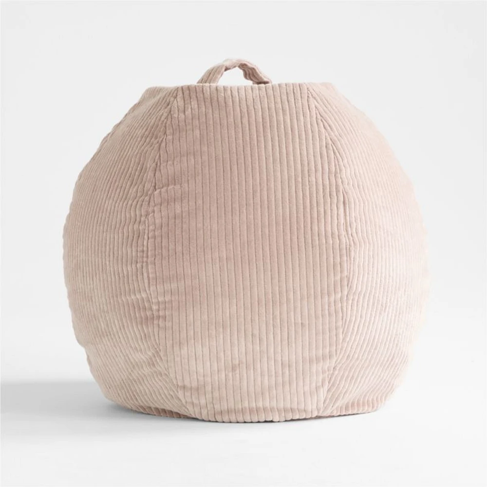 Dusty Mauve Small Corduroy Kids Lounge Bean Bag Cover