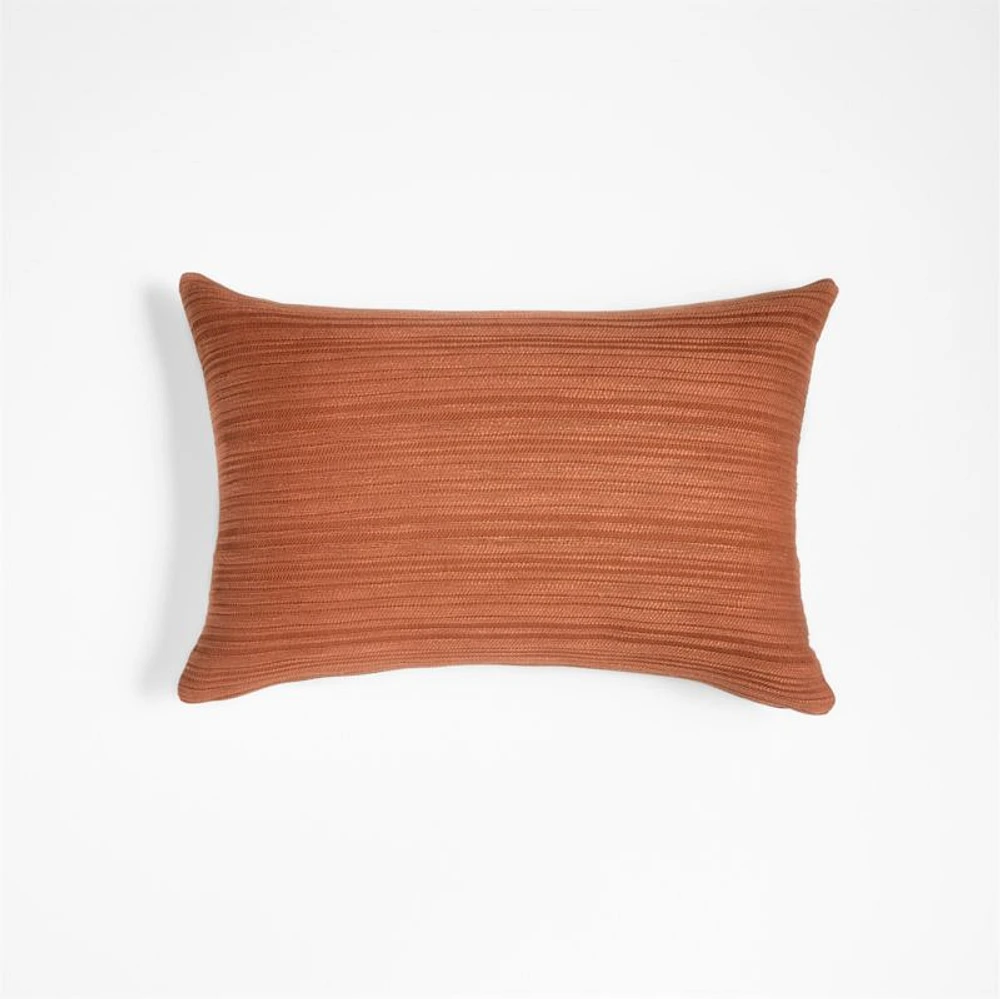 Correto 22"x15" Chutney Textured Throw Pillow Cover